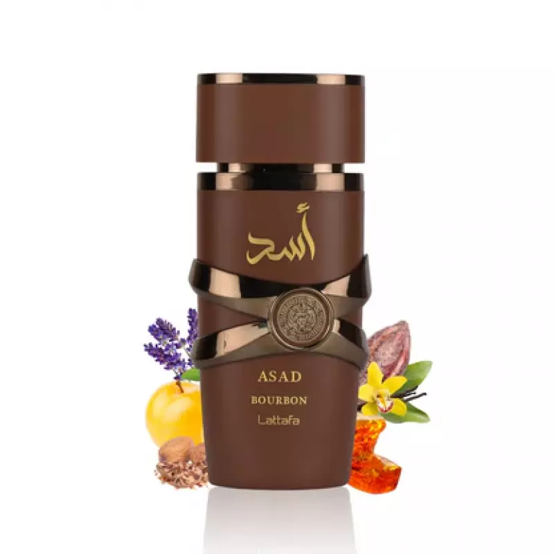 Lattafa Asad Bourbon – Eau de Parfum Unisex 3.4 oz (100 ml)